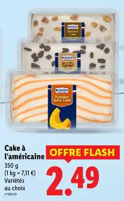 Lidl MCENNEDY Cake à l'américaine offre