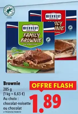 Lidl MCENNEDY Brownie offre