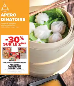 Cora Sur toutes les spécialités asiatiques carrefour sensation offre