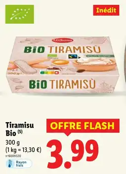 Lidl Tiramisu Bio offre