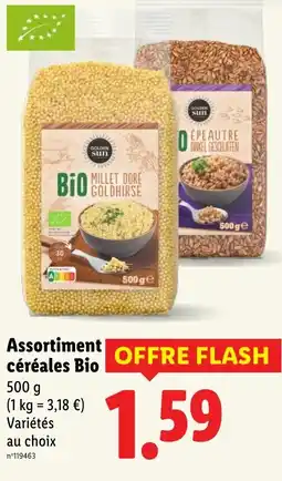 Lidl Assortiment céréales Bio offre