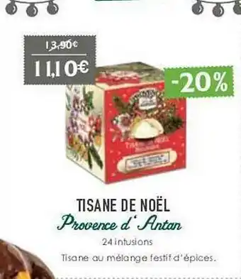 Naturalia Tisane De Noël Provence D'antan offre