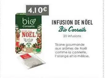 Naturalia Infusion De Noël Bio Conseils offre