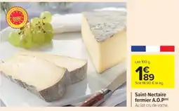 Cora Saint-nectaire fermier a.o.p offre