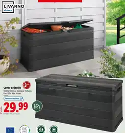 Lidl LIVARNO HOME Coffre de jardin offre