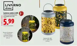Lidl LIVARNO HOME Lanterne solaire à LED offre