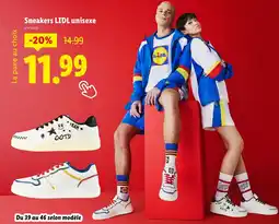 Lidl Sneakers LIDL unisexe offre