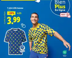 Lidl LIDL T-shirt homme offre