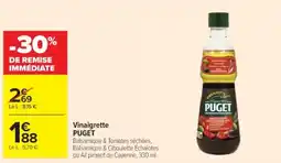 Cora x Carrefour Vinaigrette puget offre