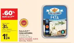 Cora Feta a.o.p. casa azzurra offre