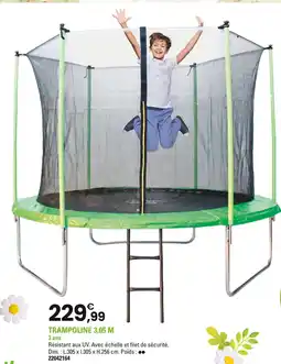 JouéClub TRAMPOLINE 3,05 M offre