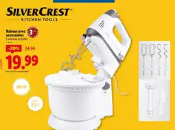 Lidl SILVERCREST Batteur avec accessoires offre
