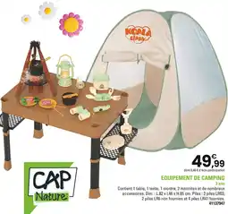 JouéClub Cap Nature Equipement de camping offre
