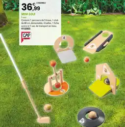 JouéClub Cap Sport Mini golf offre