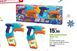 JouéClub Nerf Nerf super soaker dunk-fill offre