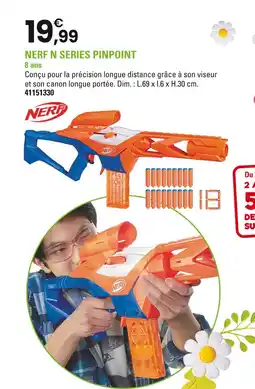 JouéClub NERF Nerf n series pinpoint offre