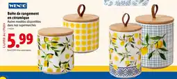 Lidl WENKO Boîte de rangement en céramique offre