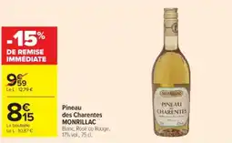 Cora Pineau des charentes monrillac offre