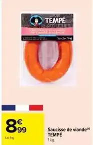 Cora Tempe - saucisse de viande offre