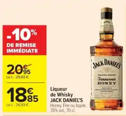 Cora Liqueur de whisky jack daniel's offre