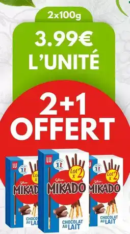 marché frais Géant Lu - mikado offre