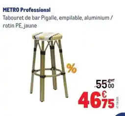 METRO Metro - professional tabouret de bar pigalle offre