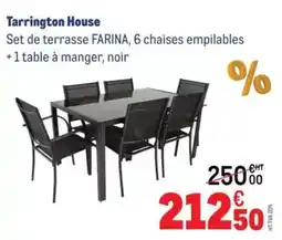 METRO Set de terrasse farina offre