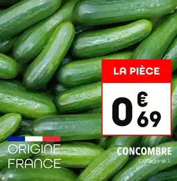 Supeco Concombre offre