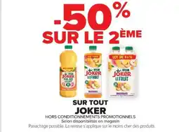 Cora Sur tout joker offre