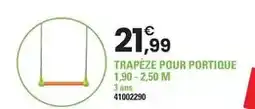 JouéClub Cap nature - trapeze pour portique offre