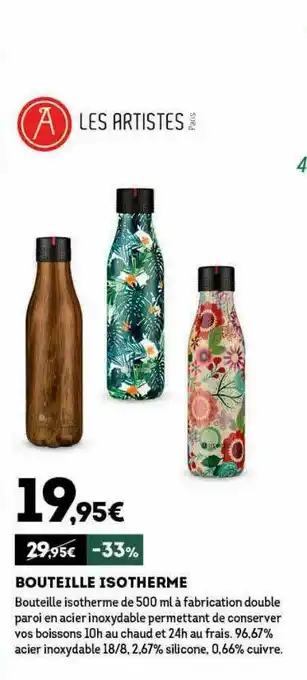 Bouteille Isotherme Les Artistes