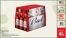 Intermarché Bud - biere blonde offre