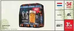 Intermarché Kronenbourg - bière blonde offre