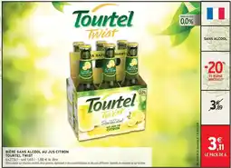 Intermarché Signal - bière sans alcool au jus citron offre
