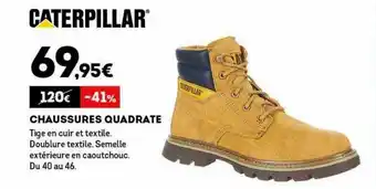 Sport 2000 Chaussures Quadrate Caterpillar offre