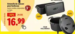Lidl Ustensile de cuisson pour barbecue offre