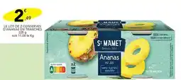 Stokomani Saint mamet - le lot de 2 conserves d'anaways en tranches offre