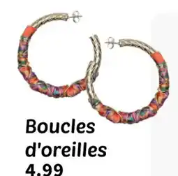 Wibra Boucles d'oreilles offre