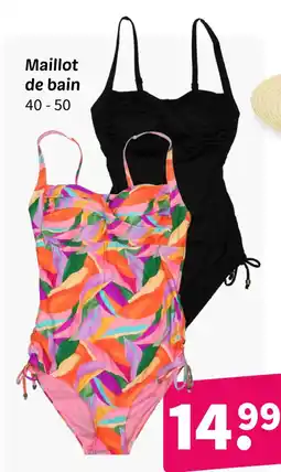 Wibra Maillot de bain 40-50 offre