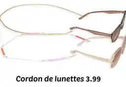 Wibra Cordon de lunettes offre