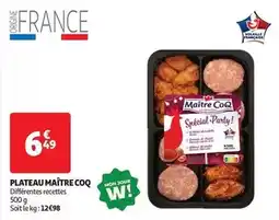 Auchan Maître coq - plateau offre
