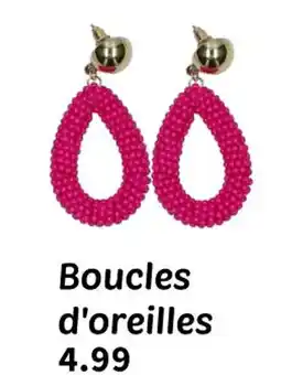 Wibra Boucles d'oreilles offre