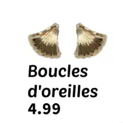 Wibra Boucles d'oreilles offre