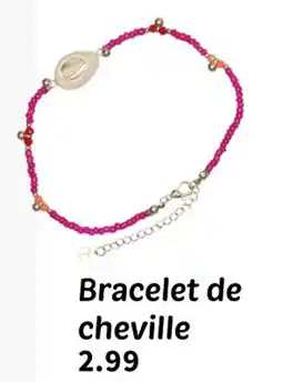 Wibra Bracelet de cheville offre