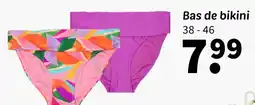 Wibra Bas de bikini 38-46 offre