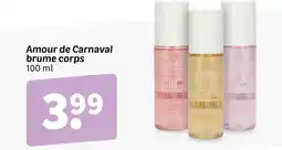 Wibra Amour de Carnaval brume corps offre