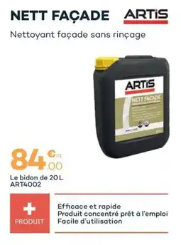 Zolpan ARTIS Nett façade offre