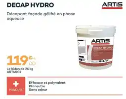 Zolpan ARTIS Decap hydro offre
