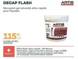 Zolpan ARTIS Decap flash offre