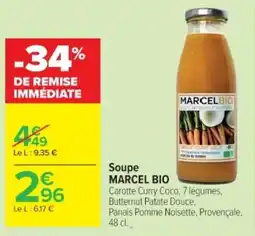 Cora Soupe marcel bio offre